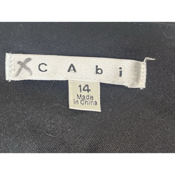 CAbi Ponte Bootcut Dress Pants Women’s Size 14 Black Stretch Style# 542R Office - Picture 5 of 9